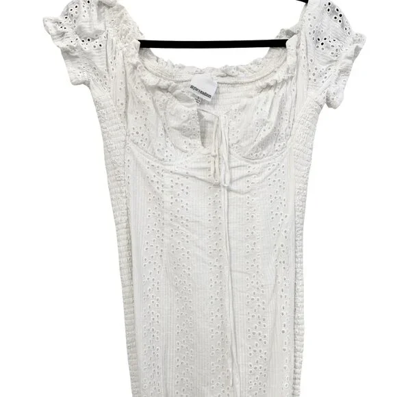 dresses with white boots Ivory Satin Corset Shape Lace Trim Flare Mini Dress  PinkBlush